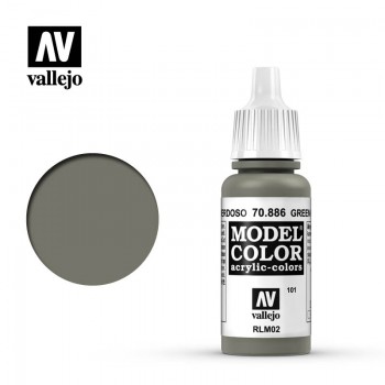 Vallejo Model Color Acrylic Green Grey 70886